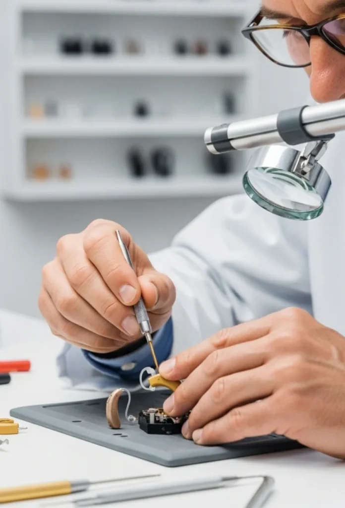 hearing aid repair at Clear Hearing Solutions in Queensland