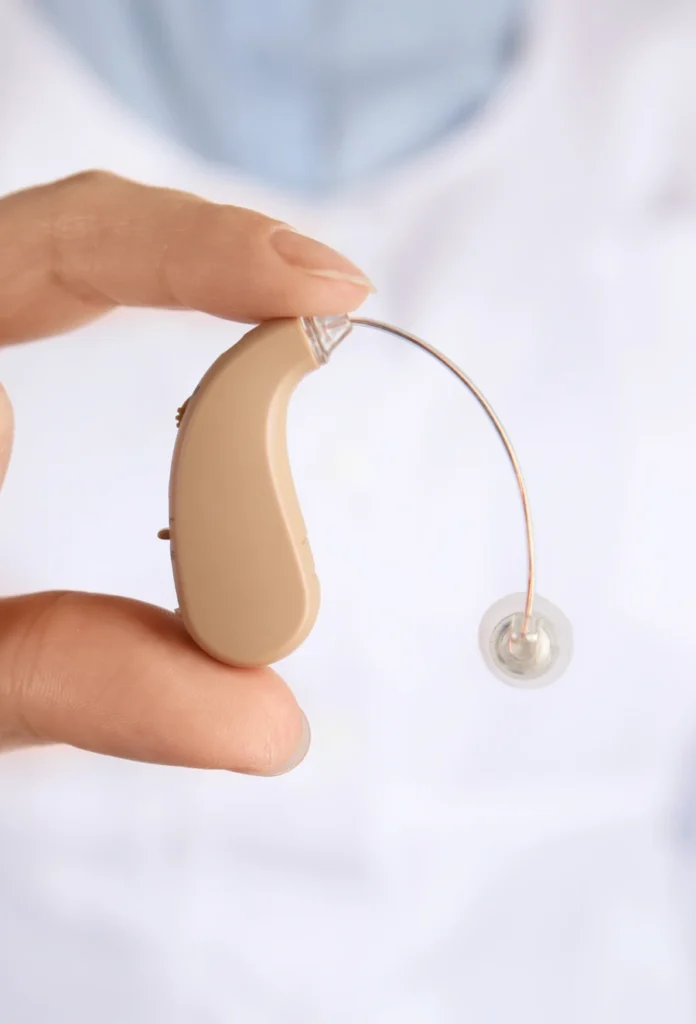 hearing aid fitting at Clear Hearing Solutions in Queensland