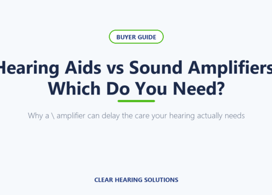 Comparison of hearing aids versus sound amplifiers